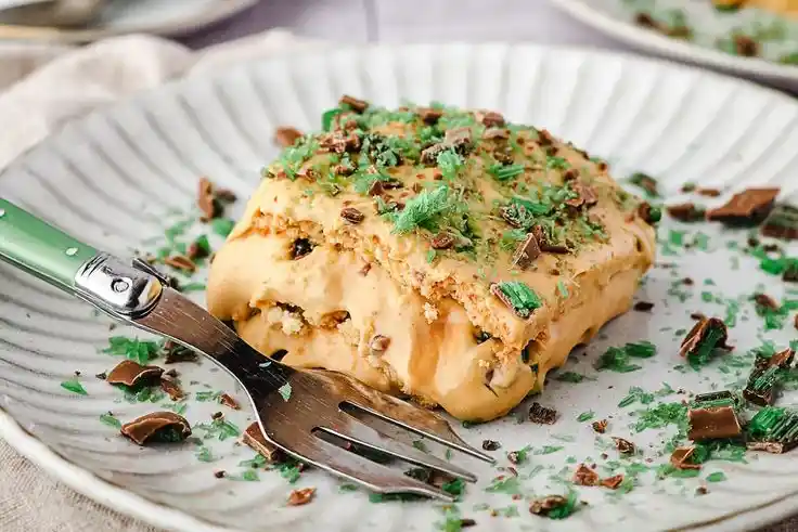 Peppermint Crisp Tart